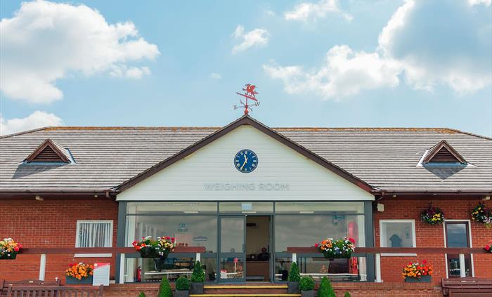 The Weighing Room at Bangor-on-Dee